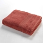 Drap de bain 90 x 150 cm – Coton éponge uni Tendresse Terracotta – 500 g/m²