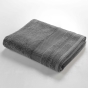 Drap de bain 90 x 150 cm – Coton éponge uni Tendresse Anthracite – 500 g/m²