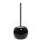 BROSSE WC (0) 15.8 x 37 CM CERAMIQUE UNIE BULLEA NOIR