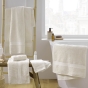 Drap de douche 70 x 130 cm — éponge coton peigné Élégance 600 g/m² - Sable