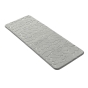 Tapis de Bain 50 x 120 cm – Microfibre Unie Relief Ricochet – Ultra Doux & AbsorbantGris Clair
