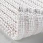 Tapis de bain 50 x 80 cm – Coton fils chenille – Ultra absorbant – Antidérapant – Voltis