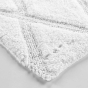 Tapis de bain 50 x 80 cm – Coton tufté – Motif graphique – Thaïs – Doux et absorbant