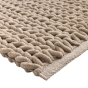 Tapis de bain 50 x 80 cm – Coton / polyester fils chenille – Doux et absorbant – Ariel Sable