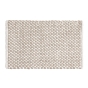 Tapis de bain 50 x 80 cm – Coton / polyester fils chenille – Doux et absorbant – Rafael – Sable