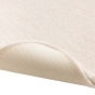 Tapis de bain 50 x 80 cm – Microfibre unie – Ultra doux et absorbant – Maël Naturel