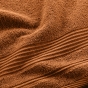 Serviette de toilette 50 x 90 cm éponge unie tendresse Caramel