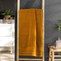 Drap de douche 70 x 130 cm éponge unie tendresse Curry