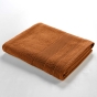 Drap de bain 90 x 150 cm – Coton éponge uni Tendresse Caramel – 500 g/m²
