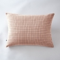 Taie d'oreiller gaze de coton tissée 50 x 70 cm gaïa mix Rose clair