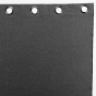 Rideau à oeillets 140 x 240 cm coton recyclé Mistraline Anthracite