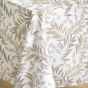 Nappe rectangle 145 x 240 cm polyester imprime nedelia Naturel