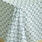 Nappe rectangle 145 x 240 cm polyester imprime davia Sauge