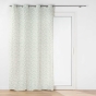 Rideau a oeillets 140 x 240 cm polycoton imprimé Maddy Sauge