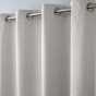 Lot de 2 Rideaux occultant 140 x 260 cm velours relief shadow Perle