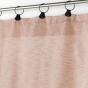 Voilage à anneaux 140 x 240 cm — Voile tissé Linka Blush