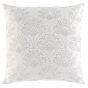 Coussin dehoussable compresse 60 x 60 cm polyester imprime metallise majestia Sans