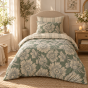Housse de couette 140 x 200 cm 100% coton 57 fils imprimé TAMARA