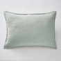 Taie d’Oreiller 50 x 70 cm – Lin Lavé Français Luxe Soline - Eucalyptus