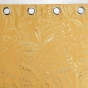 Rideau à oeillets grande hauteur 140 x 280 cm métalillisé Belflor Jaune/Or