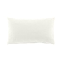 Coussin dehoussable 30 x 50 cm coton/polyester recycle grs twily Blanc