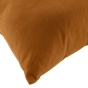 Coussin dehoussable 45 x 45 cm coton/polyester recycle twily Camel