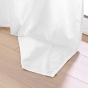 Rideau à œillets 135 x 260 cm – polycoton – Twily Blanc