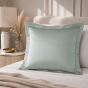 Taie d'Oreiller 65x65 cm Céladon – Satin de Coton 120 Fils/cm² – Hôtellerie Haut de Gamme