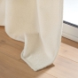 Lot de 2 Rideaux à Œillets 140 x 240 cm – Bouclette Unie – Wooly Naturel