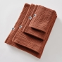 Drap de Bain 90 x 150 cm - Double Gaze de Coton 220 g/m² - Gaia Terracotta