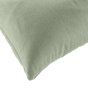 Coussin dehoussable 30 x 50 cm coton/polyester recycle grs twily Sauge