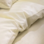 Parure de lit 3 pièces 240 x 220 cm 72% coton 28% lin ARIANE