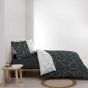 Housse de couette réversible 260 x 240 cm + 2 taies 100% coton 42 fils Felix