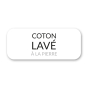 Drap housse 2 personnes 160 x 200 x 30 cm Linette coton lavé  57 fils Sauge