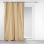Rideau à oeillets 140 x 240 cm coton recyclé Mistraline Beige