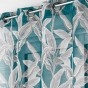 Voilage a oeillets 140 x 240 cm voile sable imprimé Isibelle Bleu