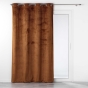 Rideau occutant 140 x 240 cm en velours relief Analia Camel