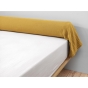 Taie de traversin gaze de coton Bio 85 x 185 cm Jaune safran