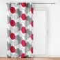 Rideau a oeillets 140 x 260 cm polyester imprimé Merlin