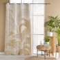 Rideau a oeillets 140 x 260 cm coton/polyester imprime baobab des. place Sans