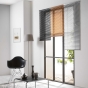 Lot de 2 Stores sans perçage à lamelles 40 x 130 cm venitien Argent