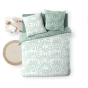 Housse de couette réversible 260 x 240 cm – Coton 57 fils Malia Sauge
