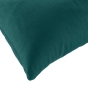 Coussin dehoussable  30 x 50 cm coton/polyester recycle grs twily Emeraude