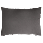 Parure de lit 240 x 220 cm + 2 taies 50 x 70 cm double gaze de coton GAÏA Granit