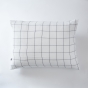 Taie d’Oreiller 50 x 70 cm – Gaze de Coton Tissée – Gaïa Match Blanc