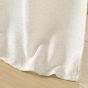 Voilage a oeillets 140 x 280 cm effet lainage Loulaine Beige