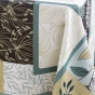 Nappe rectangle 150 x 240 cm polyester imprime faya Sauge
