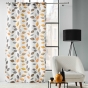 Rideau a oeillets 140 x 280 cm polyester imprimé Vahine