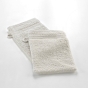 2 gants de toilette 15 x 21 cm eponge unie tendresse Lin