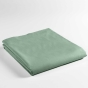 Drap plat 2 pers. 240 x 300 cm coton 57 fils Lina Sauge